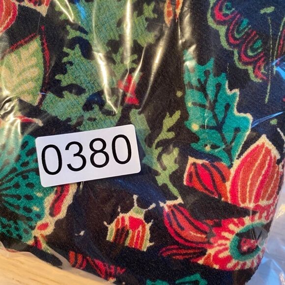 0380 LulaRoe Skirt Women Size S Brown Green Leaves Cassie NWT - Picture 5 of 5